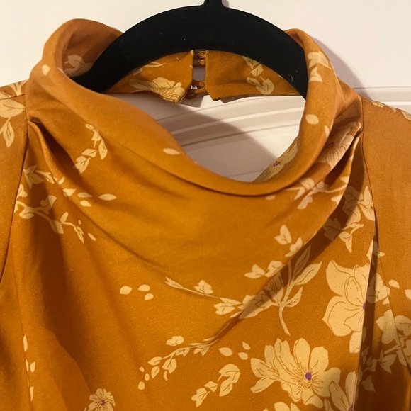 Free People Silk Floral Dress - Picture 5 of 10